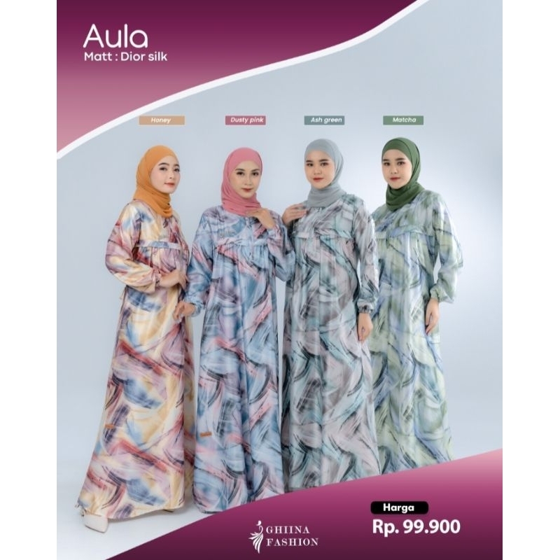 AULA DRESS BY GHIINA FASHION || DRESS GHIINA FASHION