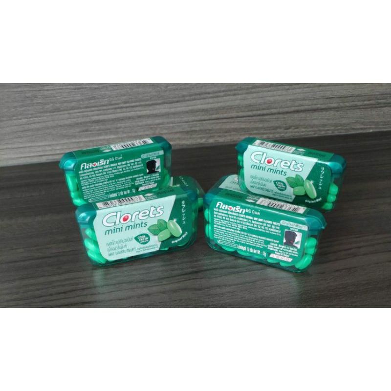 

Permen CLORETS MINI MINTS Candy original mint 12g - Ori Thailand