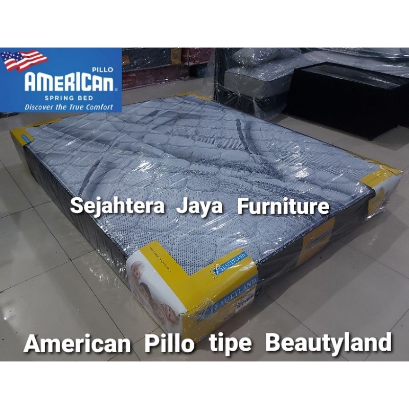 (KHUSUS JAWA TIMUR) PROMO Springbed American Pillo ASLI Beautyland Max ORIGINAL