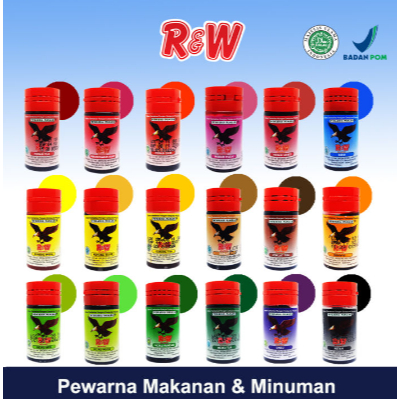 

Pewarna Makanan Rajawali R&W RW Murah