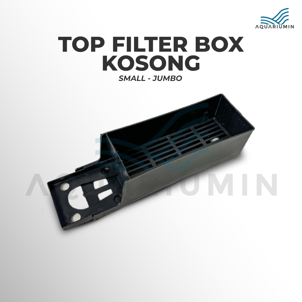 Top Filter Box Aquarium Filter Atas Kosong / Filter Aquarium Ikan Hias Arwana Koi