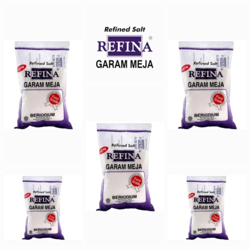 

Refina Garam Meja Berodium 500 Gr