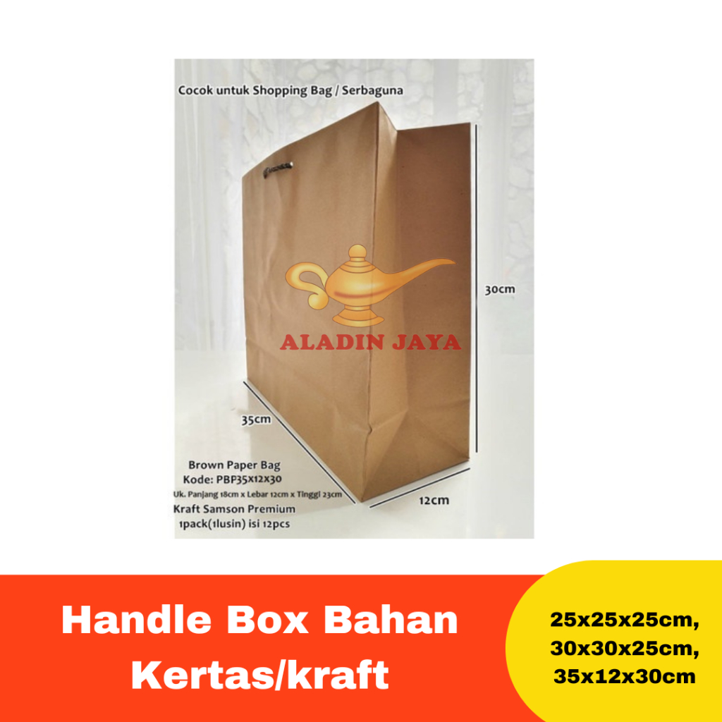 

Handle Box Bahan Kertas/kraft