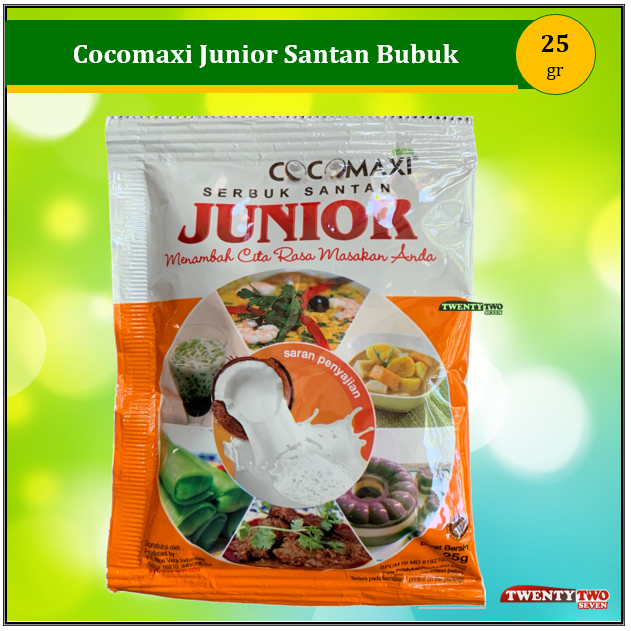 

[5 pcs] Cocomaxi Santan Kelapa Bubuk Junior 25 gr