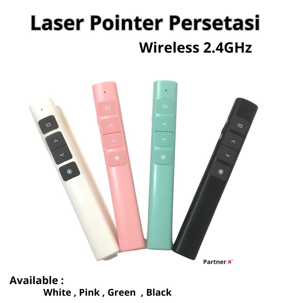 Terbaik Laser Pointer Pen Pointer Presentasi Wireless Presenter 24GHz 1M