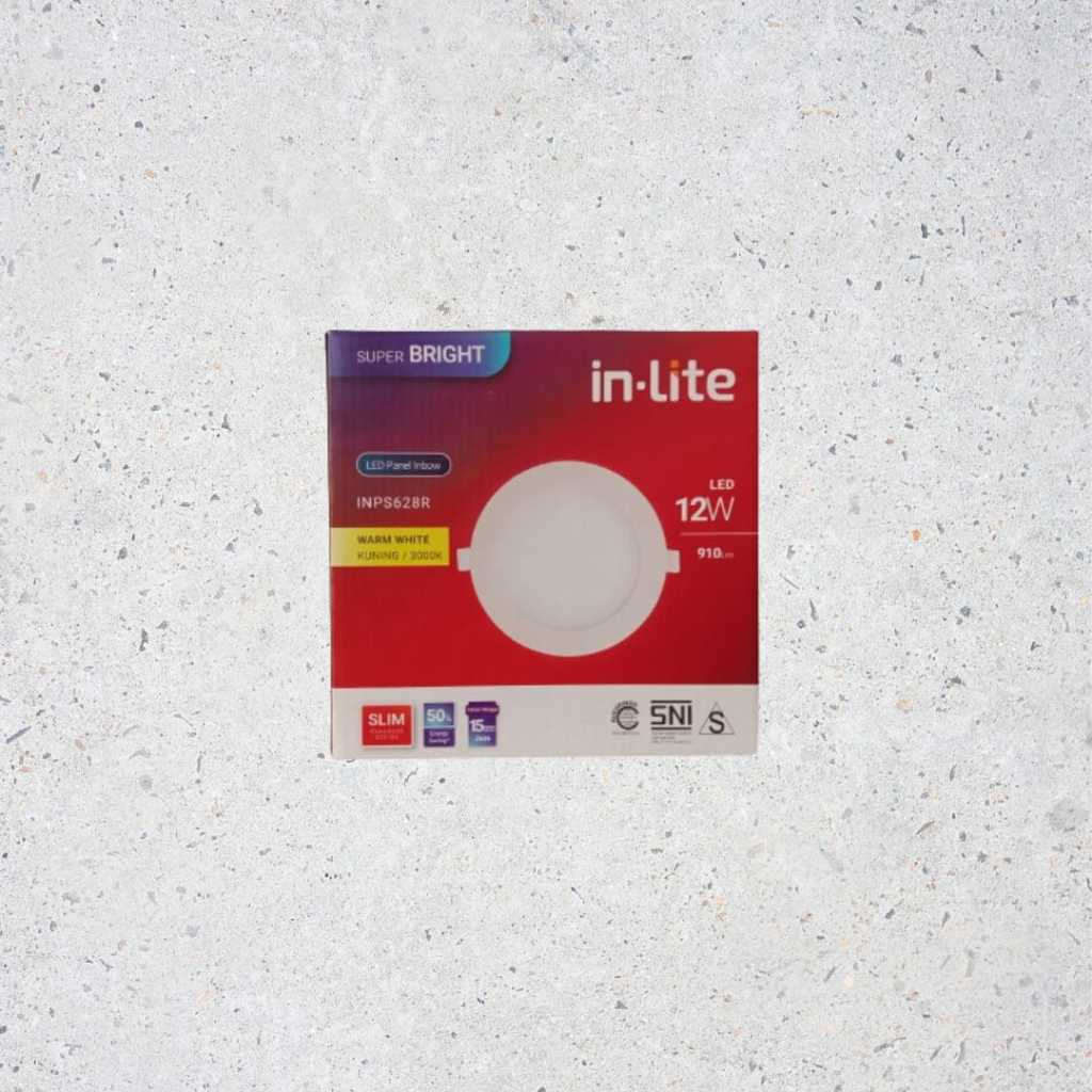 Lampu in-lite Downlight Panel INPS628R 12W