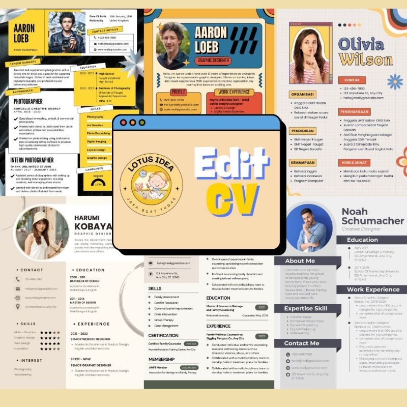 CV Surat Lamaran Ker*ja