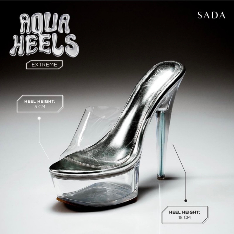 WEAR SADA AQUA HEELS EXTREME SIZE 37 BNWT READY