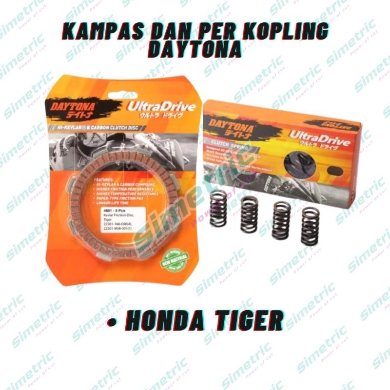 Kampas Kopling Daytona Tiger Per Kopling Tiger Revo Paket Kopling Honda Tiger Daytona Original