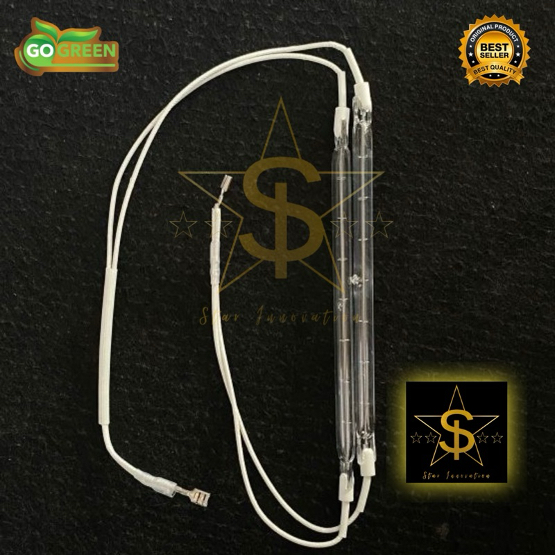 lampu halogen 1 set (2 lampu digabung) / lampu kompor listrik / kompor lampu halogen / halogen light