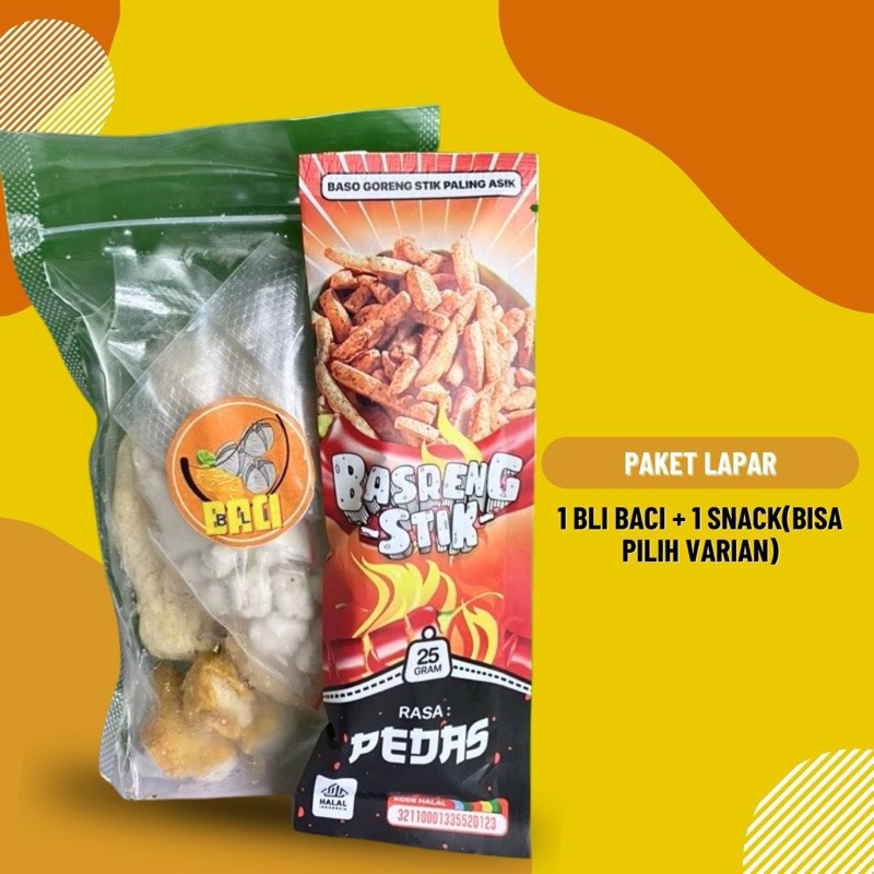 

PAKET LAPAR: BLI BACI MIX SNACK