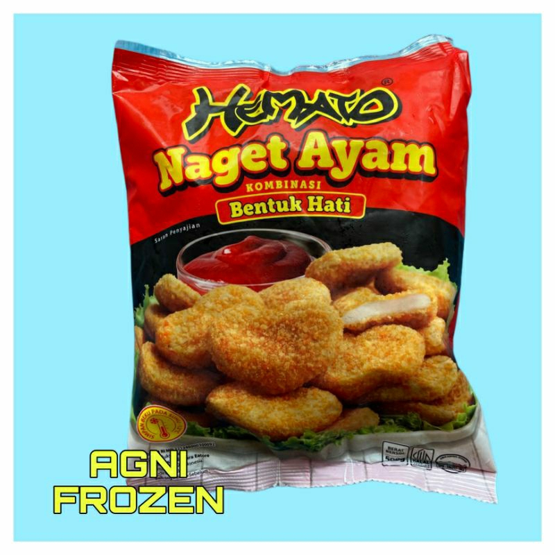 

Hemato Naget Ayam 500 Gram Bentuk Hati