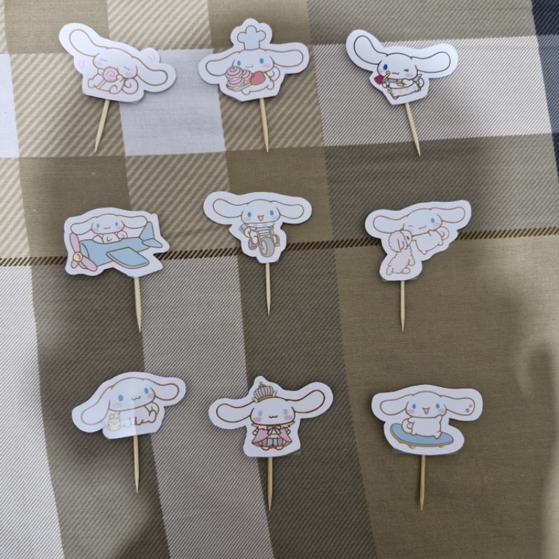 Topper Cake Cinnamoroll Ulang Tahun Hiasan Kue Birthday Cake