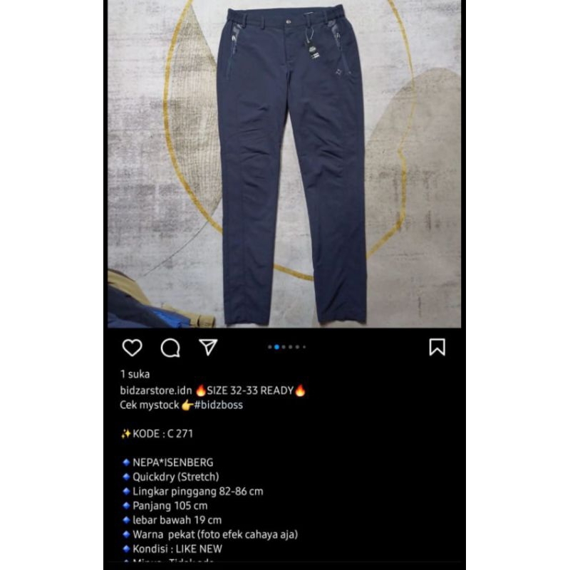 CELANA OUTDOOR NEPA*ISENBERG