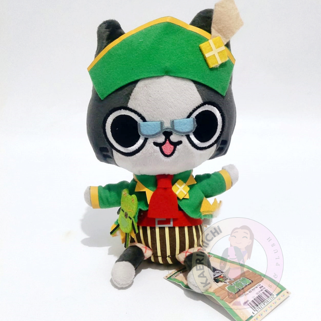 Boneka Airou Village DX Airou Plush Monster Hunter Capcom Original Monster Hunter Plush Doll