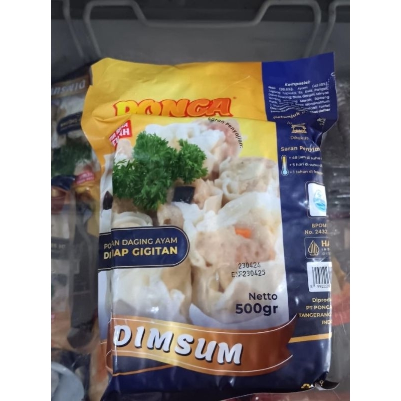 

Dimsum ayam ponca 500gr isi 20 / dimsum ayam pondok cabe