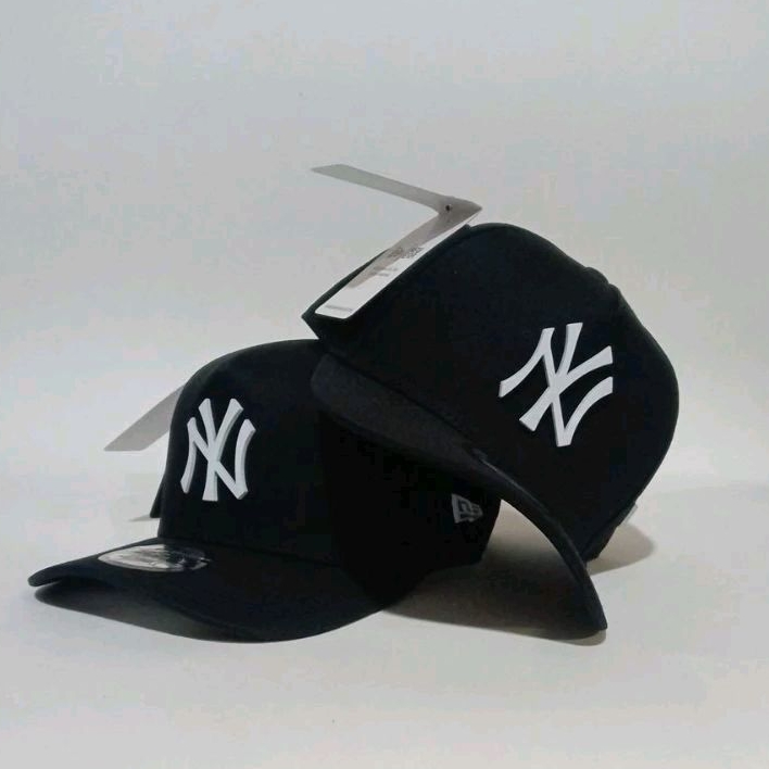 Topi Baseball NY Metal Putih Mirror Original