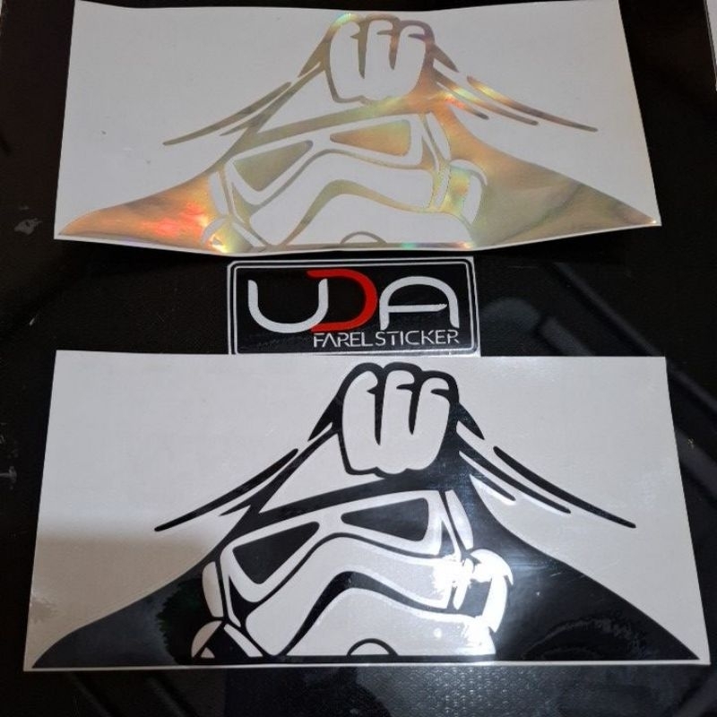 STICKER CUTTING KARAKTER MOBIL LAPTOP DLL