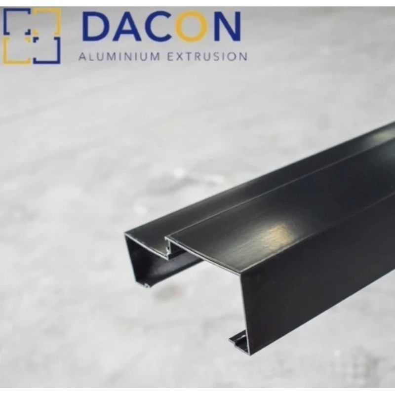 Aluminium Dacon Kusen 3" 0504 Kusen Pintu Aluminium Batangan