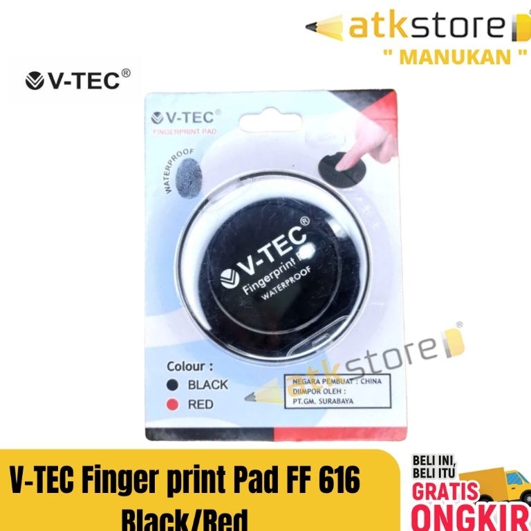 

Vtec Finferprint Pad FF616B Stempel sidik jari cap jempol ART O1Y5