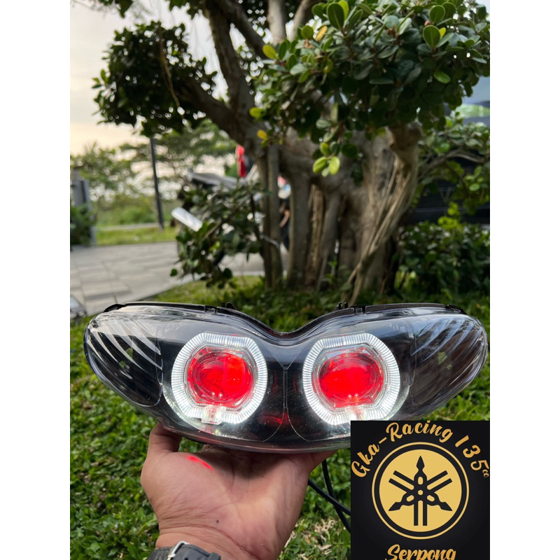 Lampu depan jupiter z lama biled biled kualitas bagus A1