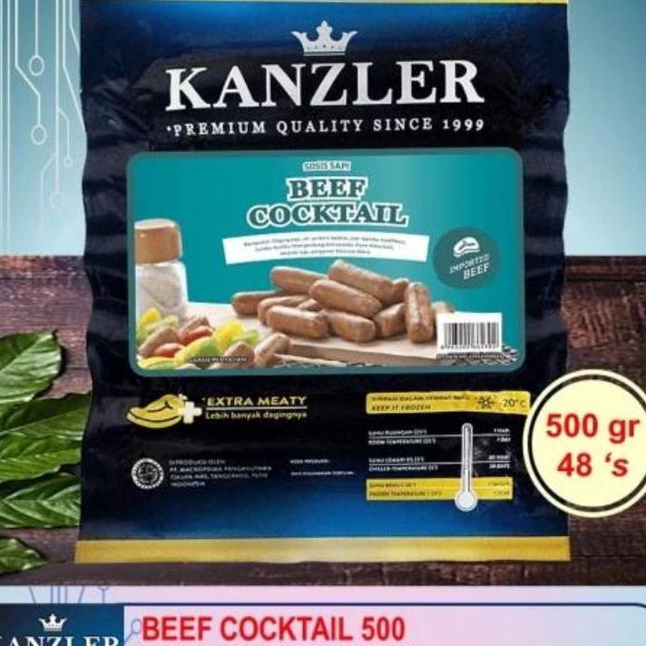 

GROSIR kanzler beef cocktail 5 Gram