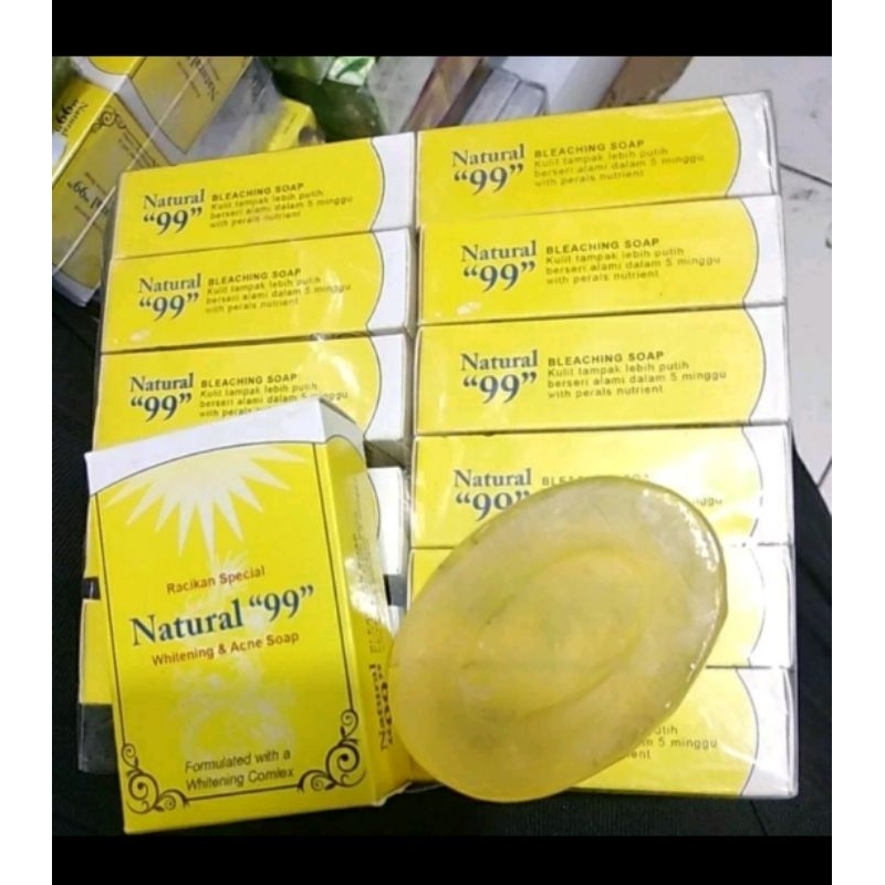 [2pc]Sabun 99 Natural Asli/ori