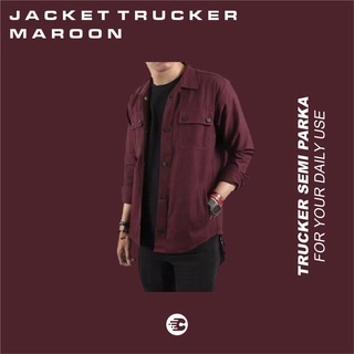 Jaket Trucker Semi Parka Premium/Jaket Semi Parka Pria/Jacket Semi Parka /Jaket Trucker Pria