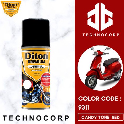 

Cat Semprot DITON PREMIUM 9311 CANDY TONE RED CANDYTONE MERAH ART R6E4