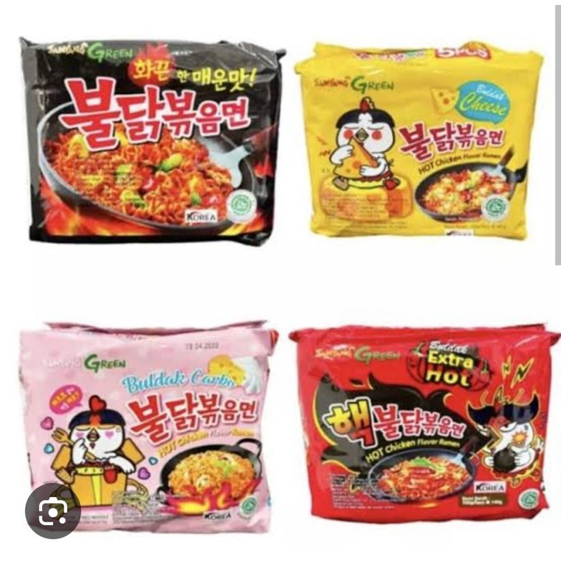 

SAMYANG mie instant aneka varian rasa