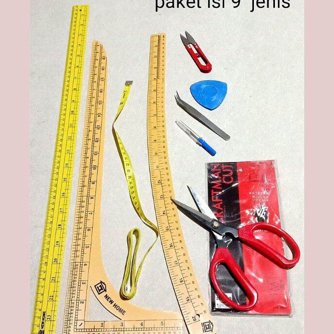 

Penggaris pola jahit kumplit isi 9 jenis Alat jahit penggaris pola kebutuhan menjahit alat mesin jahit suku cadang mesin jahit peralatan mesin jahit aksesoris jahit menjahit perlengkapan jahit lengkap ART O3O7