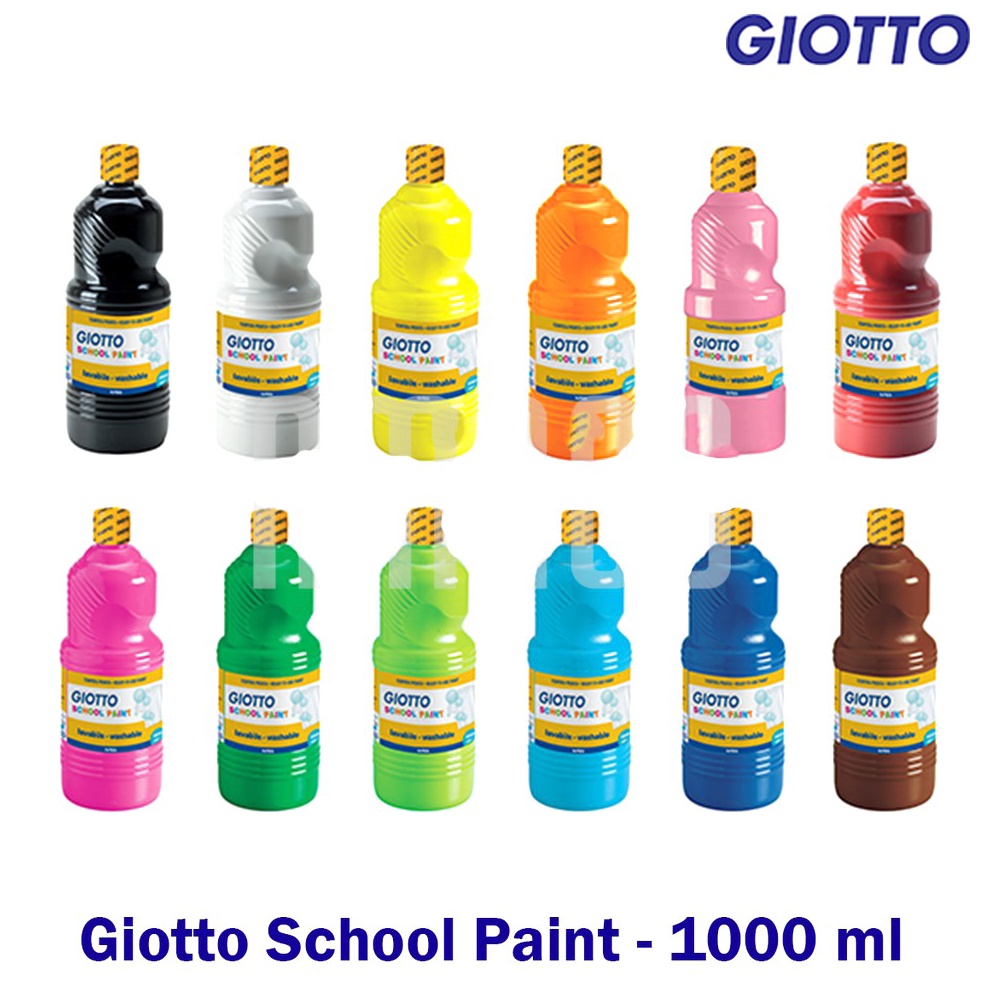 

GIOTTO SCHOOL PAINT SATUAN 1 ml PILIH WARNA ART I9N9