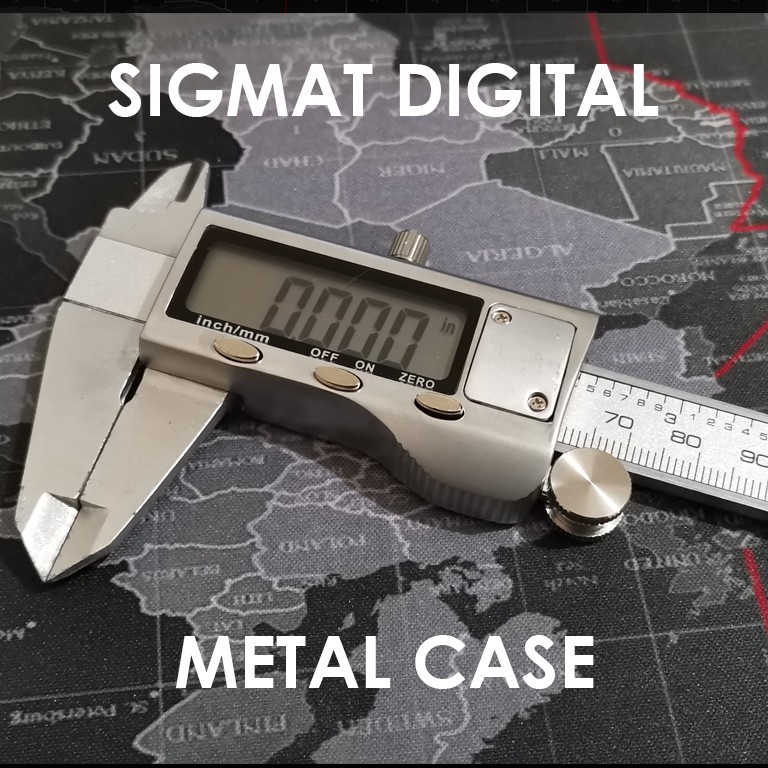

Sigmat Digital 15mm 6inchi Metal Case SH2 Jangka Sorong 15mm 6 Metal Case SH2 Digital Caliper ART C1W8