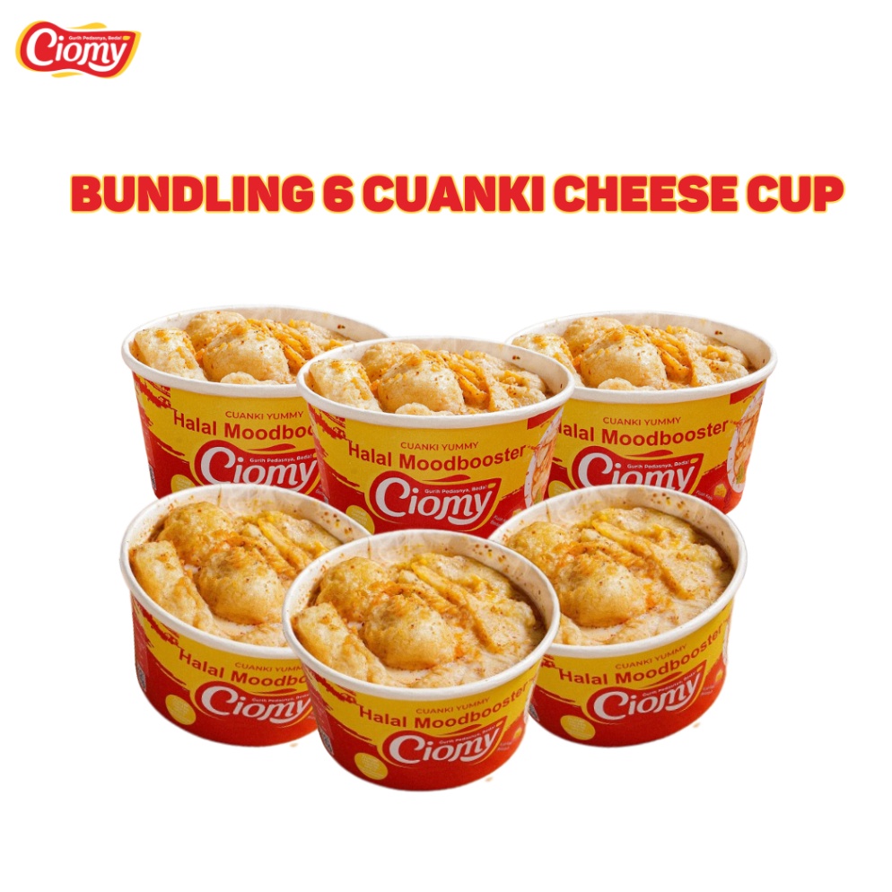 

Hemat Paket Bundling Cuanki Cup Cheese 6 Cup