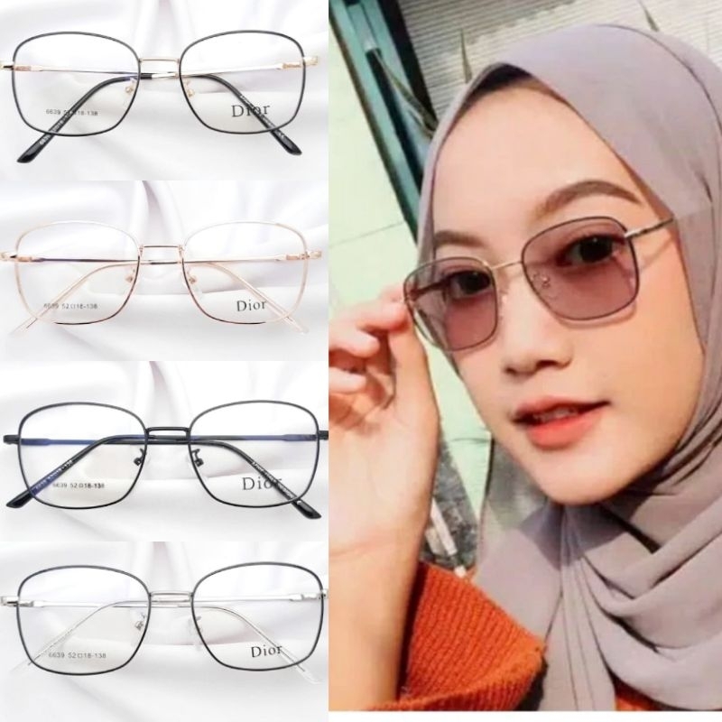 KACAMATA FRAME BESI KOTAK
