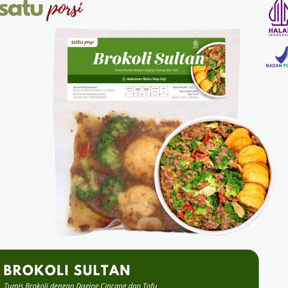 

Ready Stok Satu Porsi Brokoli Sultan