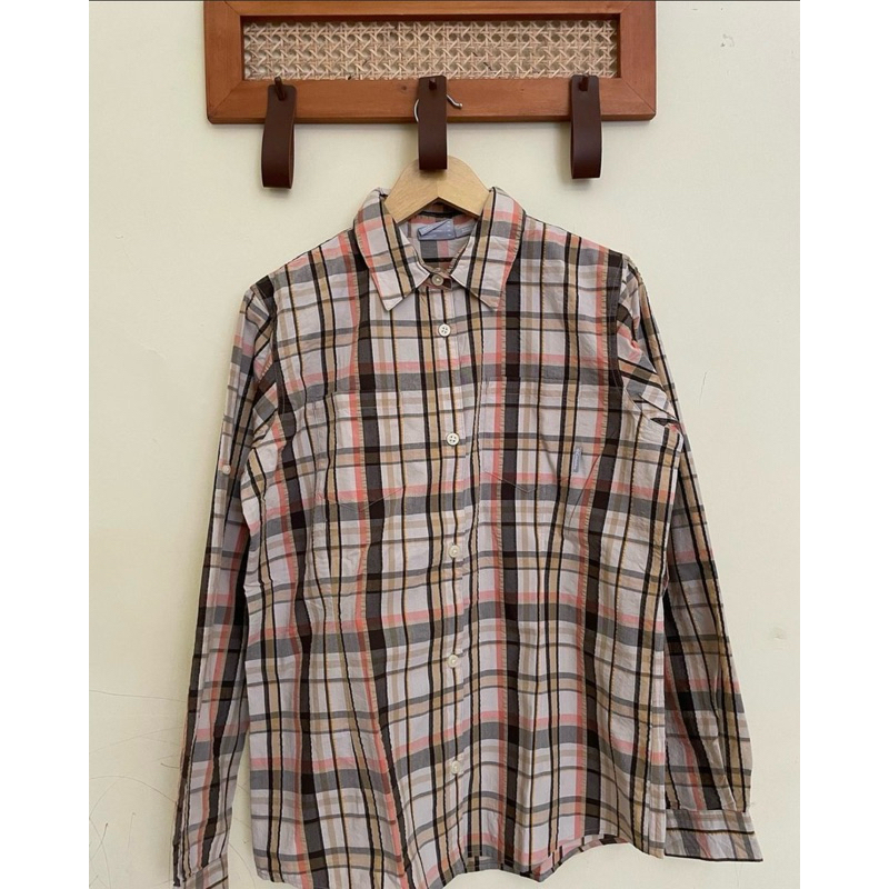 PRELOVED KEMEJA WANITA COLUMBIA | FLANEL WANITA | ATASAN WANITA | BLOUSE WANITA | LSI82