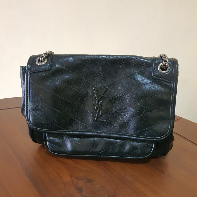 Tas Yeslong Preloved Hitam MIRROR Reprice AMBYARR