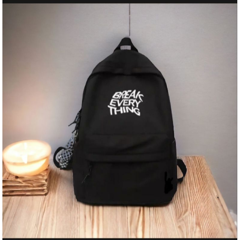 BFS break Everything_tas ransel sekolah pria wanita