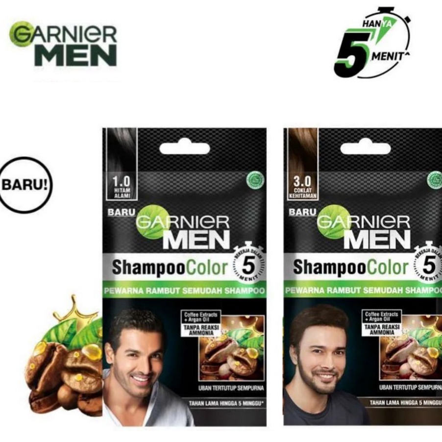 PROMO MURAH RBCOLLECTION GARNIER MEN SHAMPO COLOR  HAIR COLOR