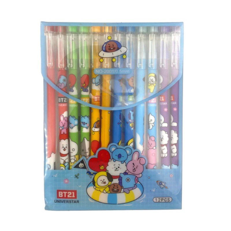

Pena Karakter Bisa Dihapus / Pulpen Erasable / Pulpen Bisa Dihapus 12 PCS / Pena Hitam 12 PCS / Erasable Gel Pen
