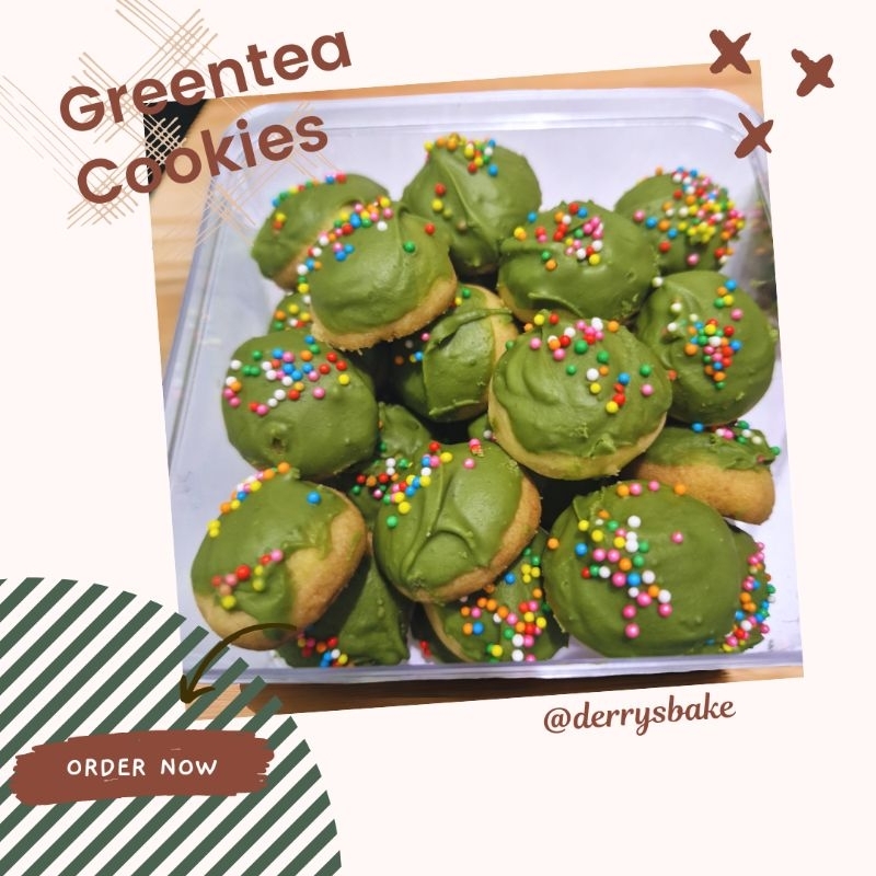 

Cookies GreenTea (uk 300 gram)