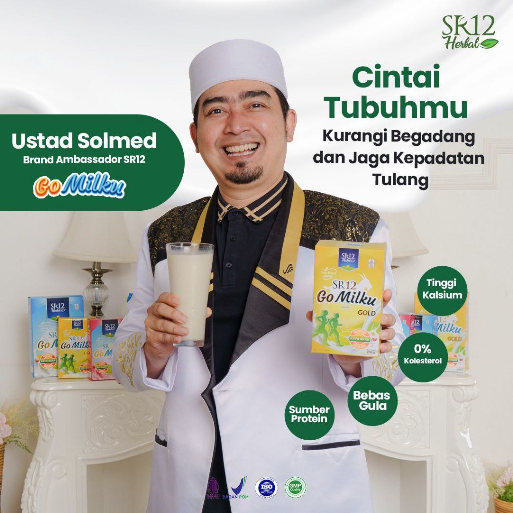 

Go Milku Gold Susu Kambing SR12 Etawa Asli Atasi Nyeri Sendi Pegal Linu / Mencegah Osteoporosis Dini