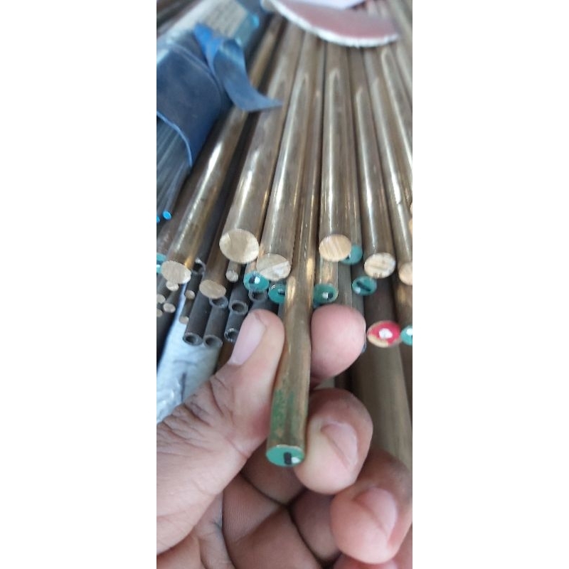 As Kuningan Diameter 8mm Panjang 100cm