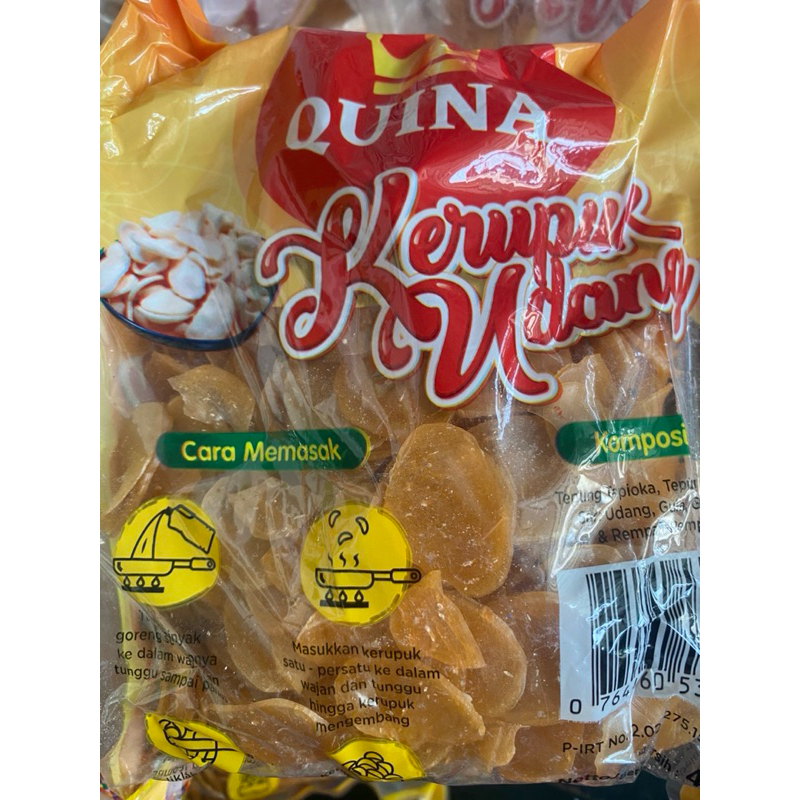 

Krupuk Udang Quina 400g