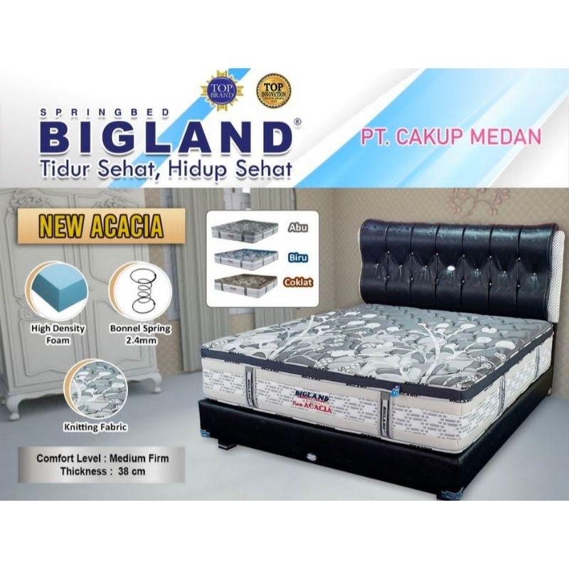 Springbed Bigland Type New Acacia Uk. 180X200 (Hanya Matras)