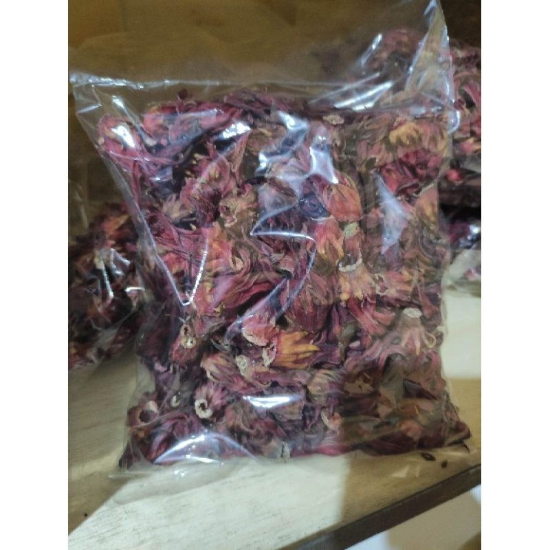 

Bunga Rosella Merah Kering Murah Kemasan 100 gram