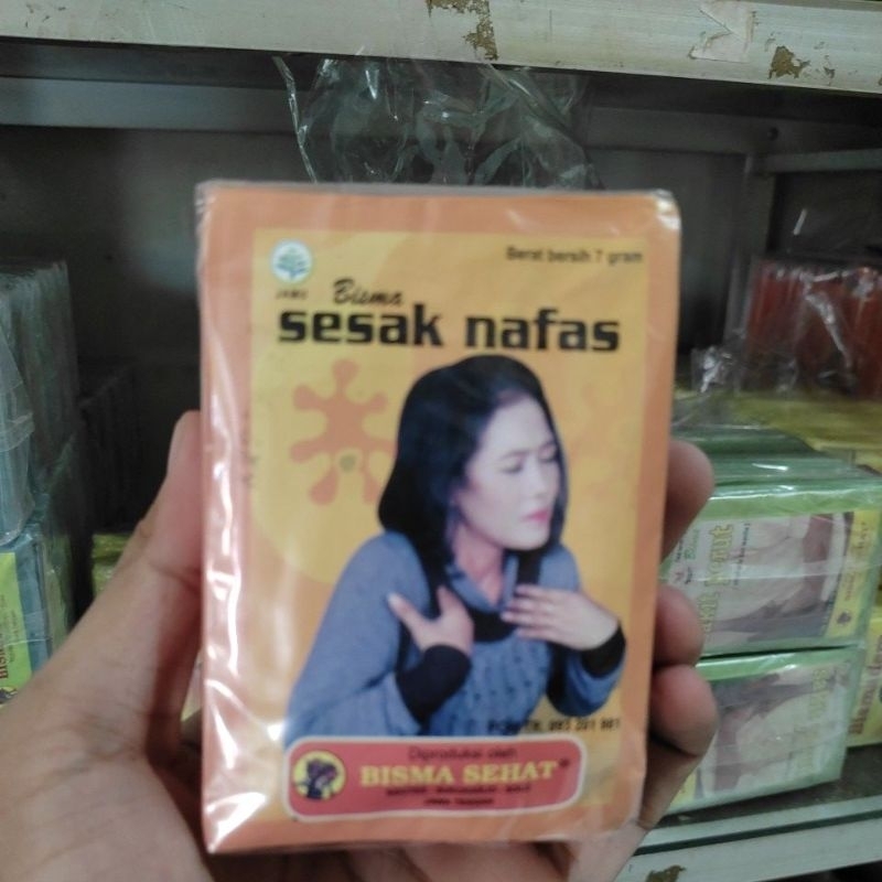 

Jamu Bisma Sehat sesak nafas 1 pack isi 10 Sachet