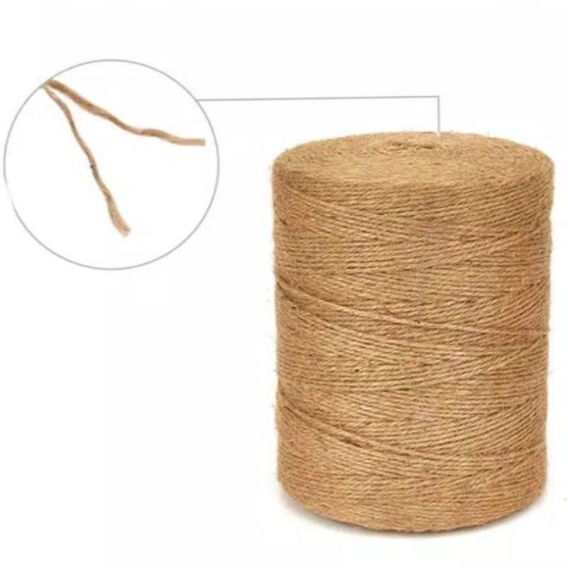 

Tali rami 2 ply/tali goi untuk ikat undangan dan kerajinan