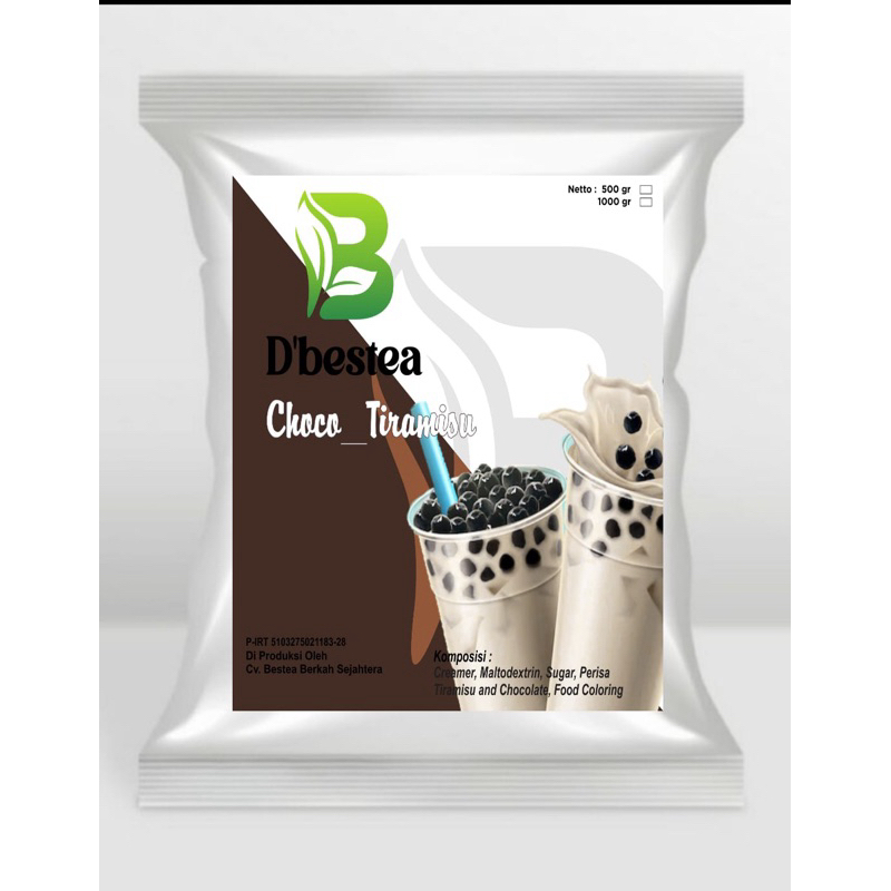 

Bubuk Minuman Rasa Choco Tiramisu Reguler 1 kg Powder Drink